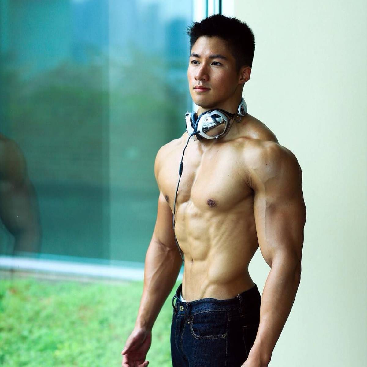 Korean hunk muscle show dick best adult free xxx pic