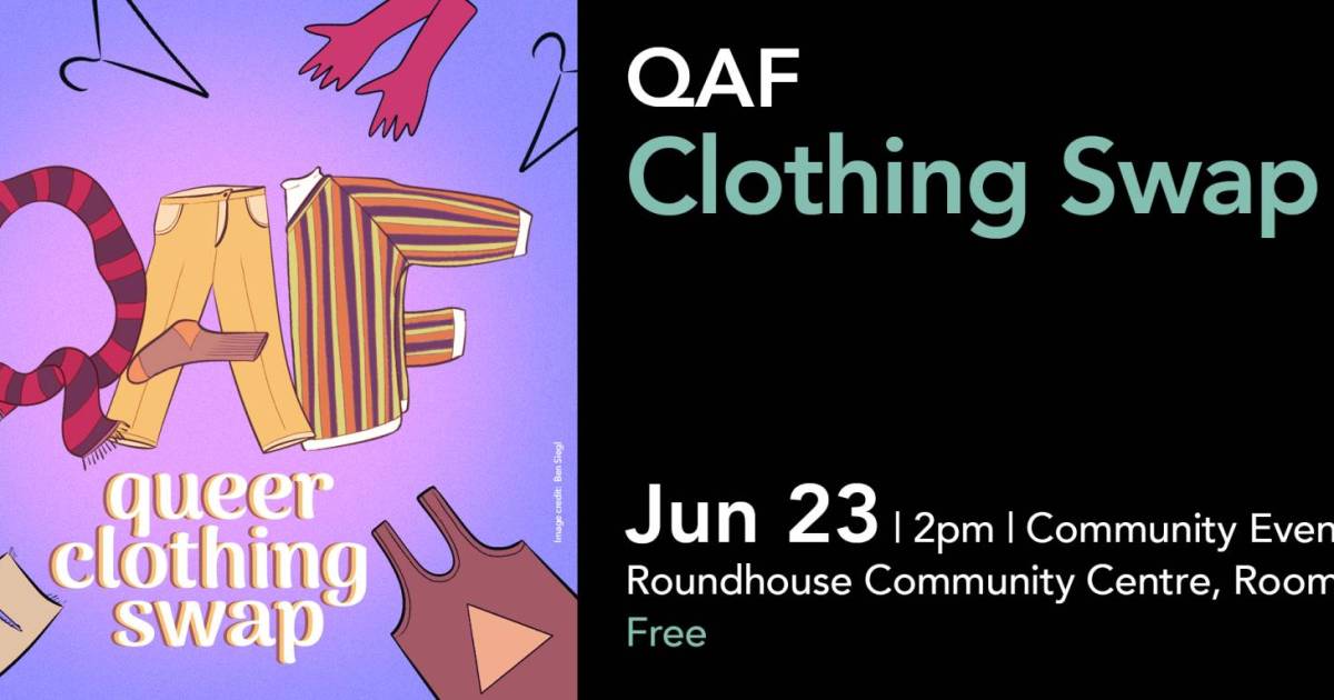 QAF Clothing Swap – Things to do in Vancouver – Georgia Straight