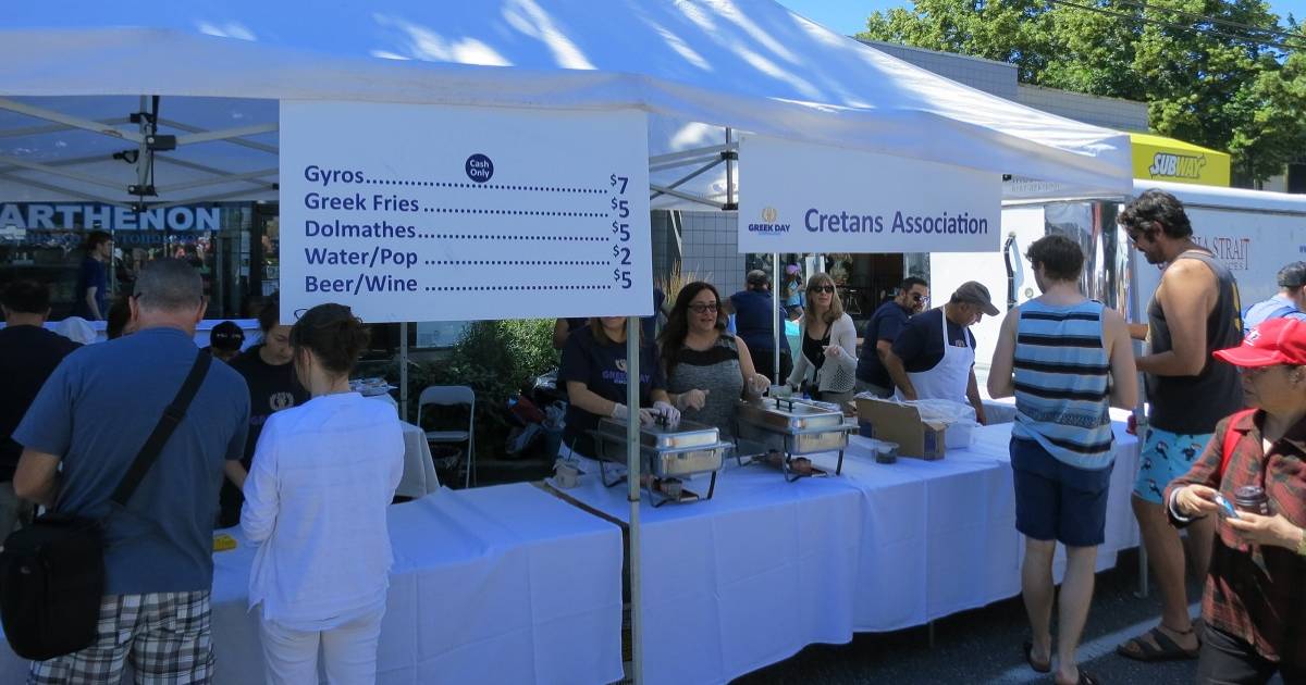 Greek Day in Vancouver brings tens of thousands to West Broadway