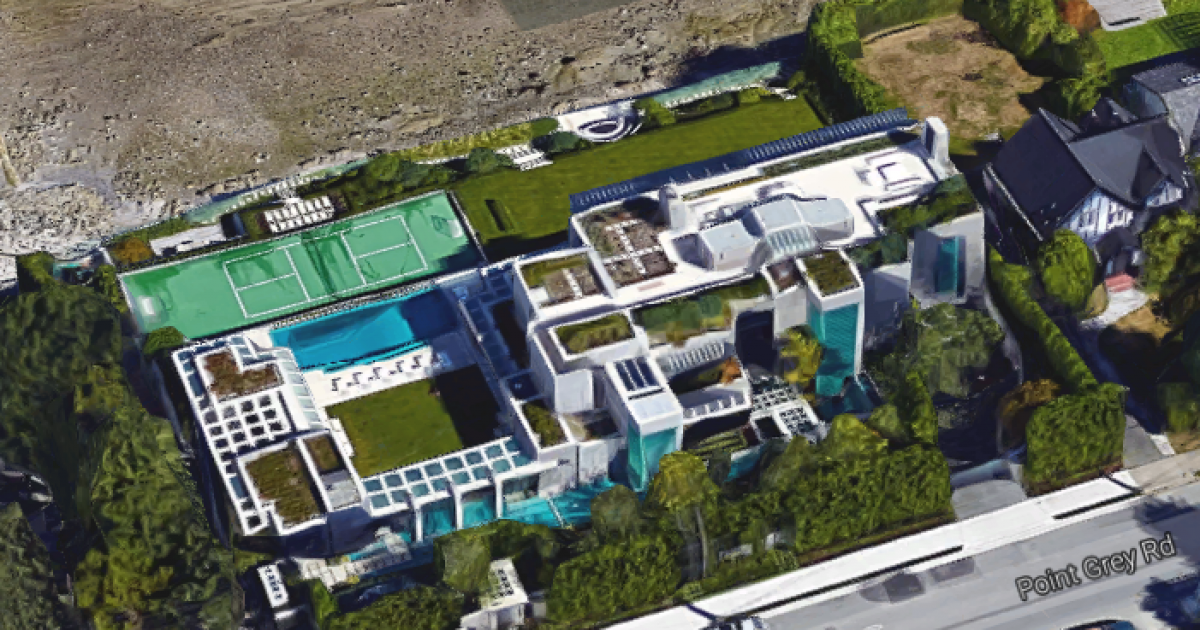 Vancouver mansion falls $8.2 million 