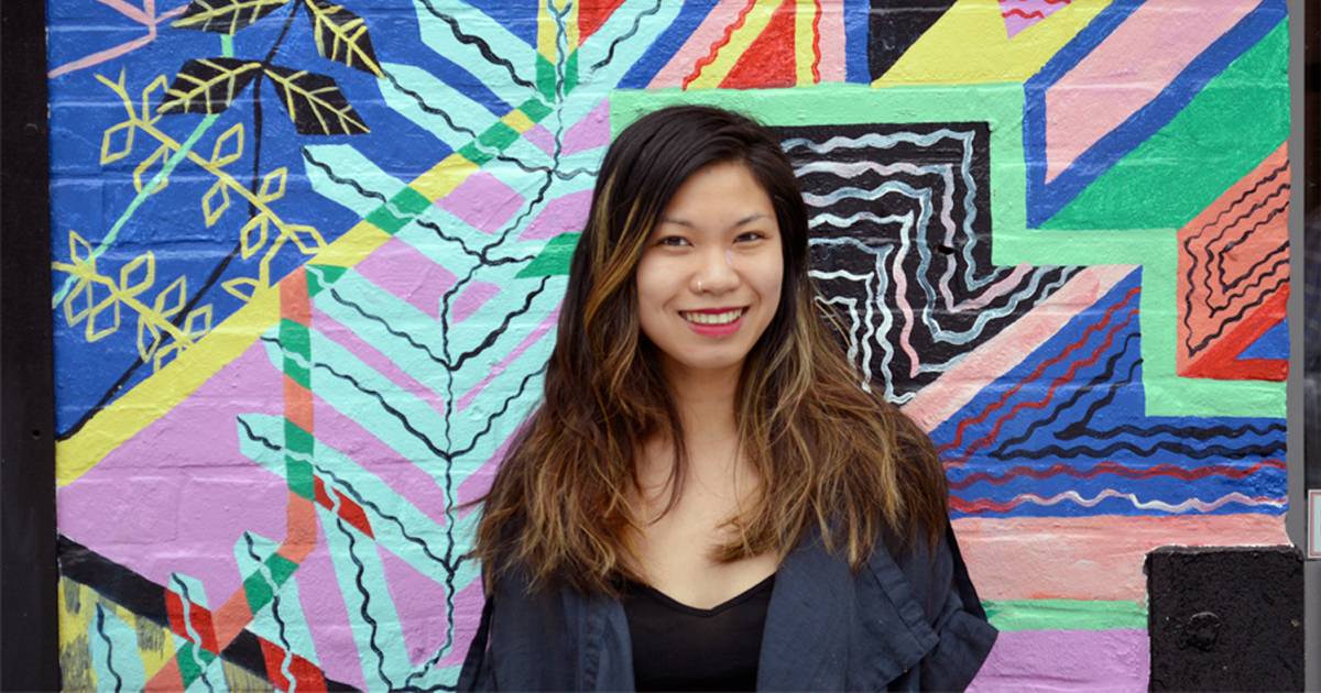 Vancouver Mural Festival: Priscilla Yu revels in geometry and colour ...