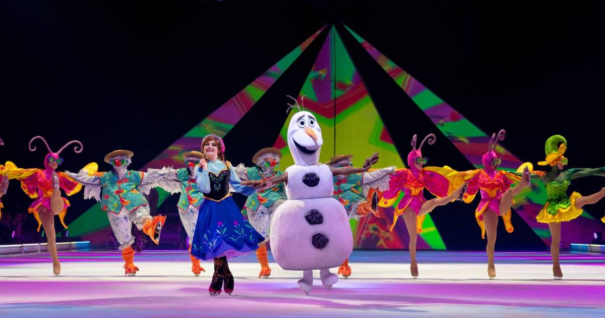 迪士尼冰上世界首次将《安卡诺》和《冰雪奇缘》的魔力带到太平洋竞技场
