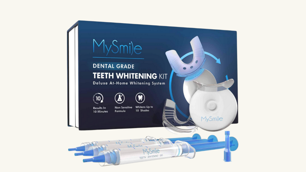 MySmile Teeth Whitening Kit with LED Light